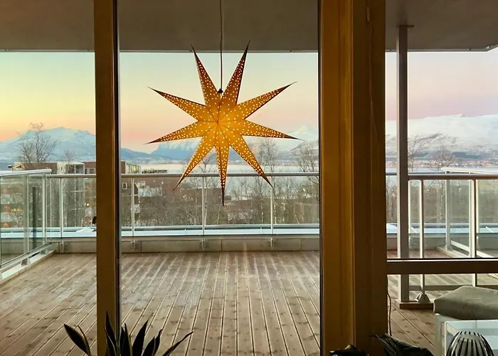Modern On Of Island アパート トロムソ